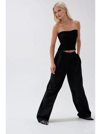 Morliva Straplez Dokulu Crop