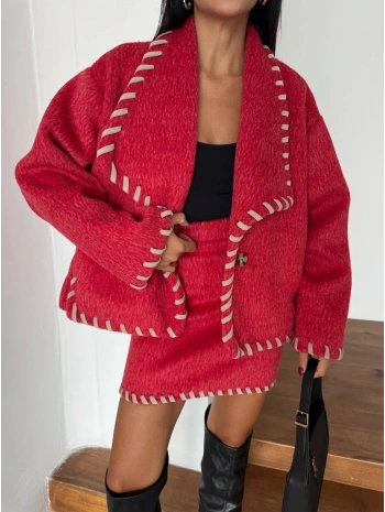 YÜN KAŞE KABAN ETEK TAKIM