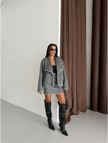 YÜN KAŞE KABAN ETEK TAKIM