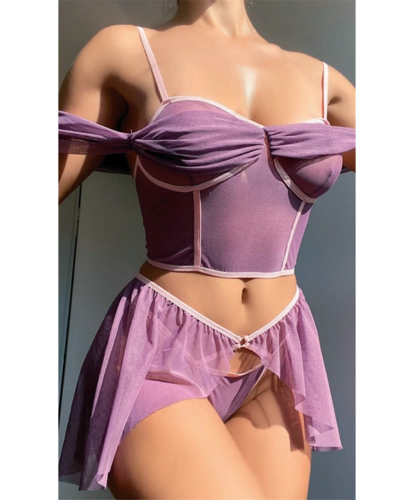 Morliva Mor Fantezi Kleopatra Kostümü