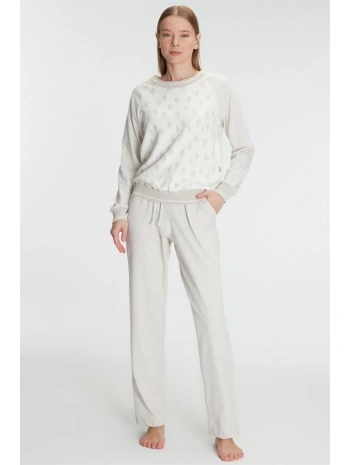 Morliva  Uzun Kollu Sweatshirt Pantolon Takım Pijama Takımı