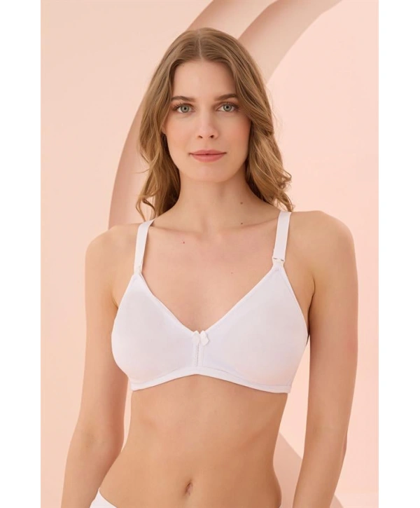 Morliva  Beyaz Dikişsiz Emzirme Sütyeni