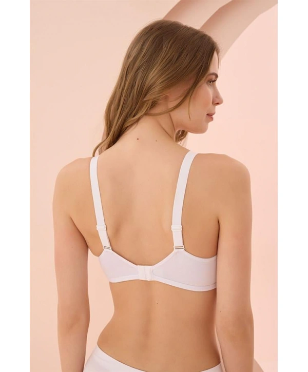 Morliva  Beyaz Dikişsiz Emzirme Sütyeni