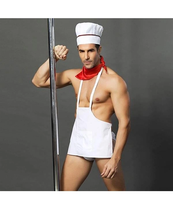 Morliva Beyaz Önlüklü Fantezi Erkek Kostüm