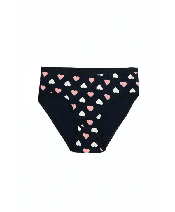 Morliva Büyük Beden Pamuklu Likralı Karışık Renkli 3lü Külot