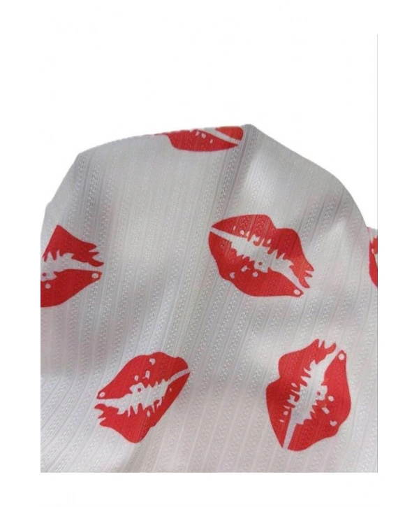 Morliva Kiss Öpücük Beyaz Şortlu Takım