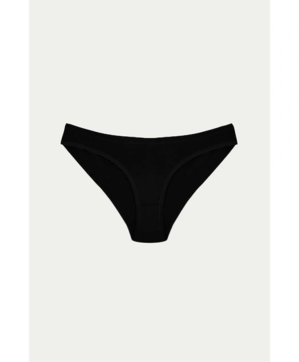 Morliva Pamuklu Siyah Beyaz Ten Rengi 3lü Külot