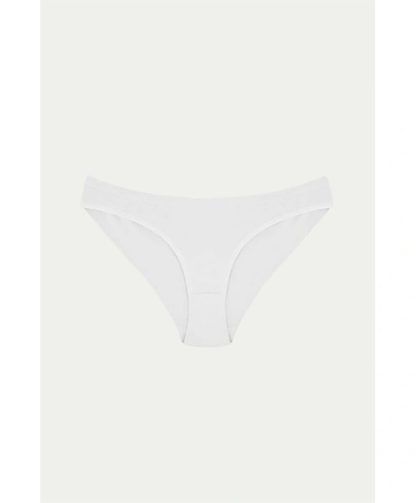 Morliva Pamuklu Siyah Beyaz Ten Rengi 3lü Külot