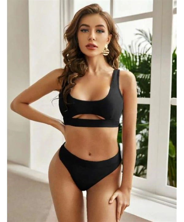 Morliva Siyah Göğüs Dekolteli Fantezi Sütyen Takımı