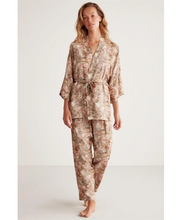 Catherines Lüx Mood 3lü Pijama Takım