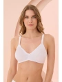 Morliva  Beyaz Dikişsiz Emzirme Sütyeni