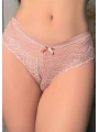 Morliva Pudra Dantelli Desenli Fantezi Külot