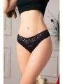 Morliva Siyah Bel Kısmı Dantel İşlemeli Külot