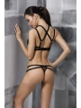 Morliva Siyah Transparan Fantezi Sütyen Külot Takımı