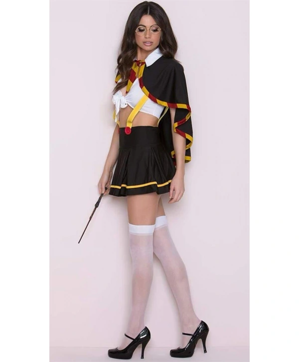 Morliva Siyah Harry Potter Cadılar Bayramı Kostümü