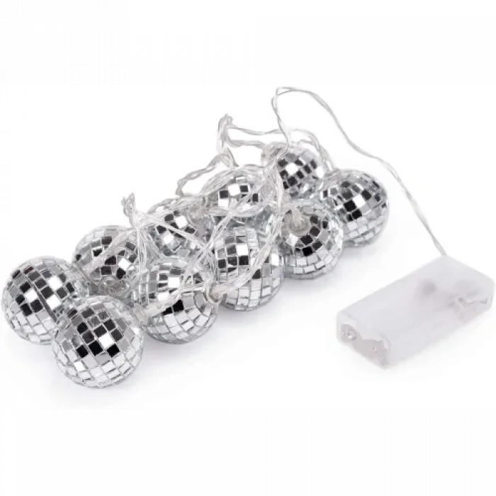 2m 10 LED Disko Topu RGB Şerit Lamba