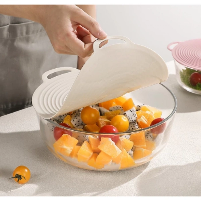 3lü Vakumlu Silikon Kapak Seti