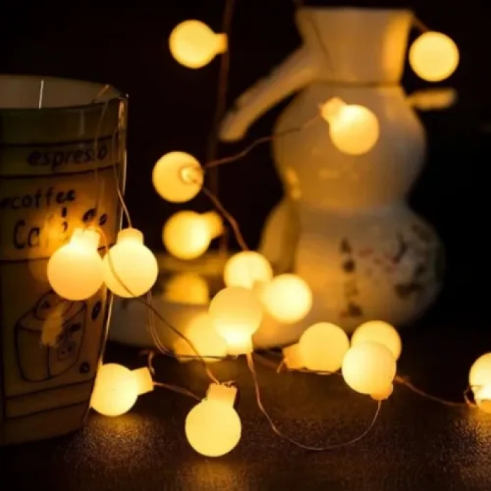 5m 28 Led Gün Işığı Şeffaf Kablo Fişli Eklemeli