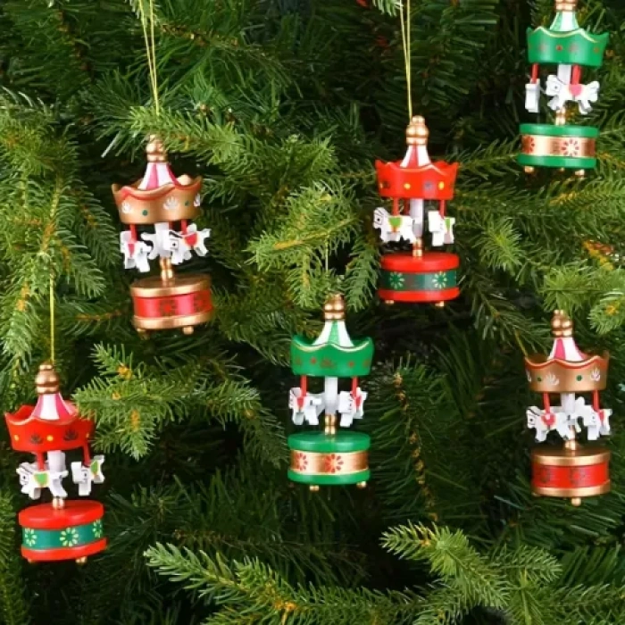 6lı Atlı Karınca Yılbaşı Süsü