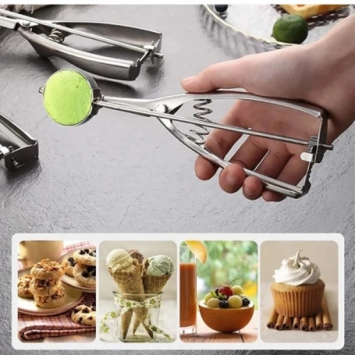 Çelik Dondurma Kaşığı