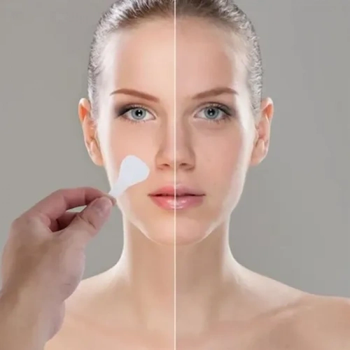 Lastikli Yüz Kaş Göz Boyun Gerdirme Bantları (40 Adet)