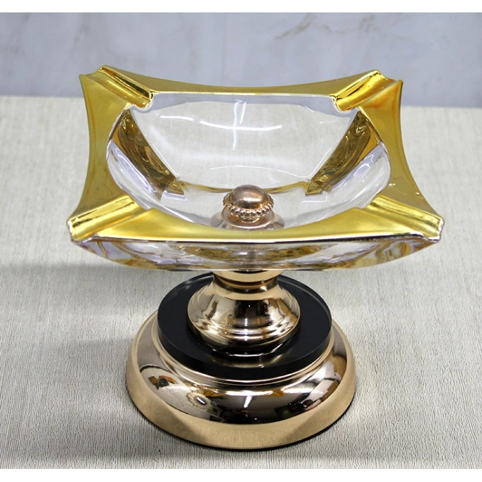 Metal Ayaklı Cam Küllük Model 3