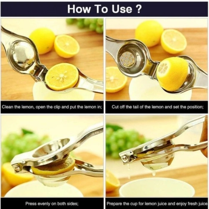 Paslanmaz Çelik Limon Sıkacağı