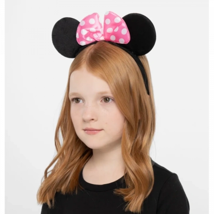 Pembe Fiyonklu Minnie Mouse Tacı