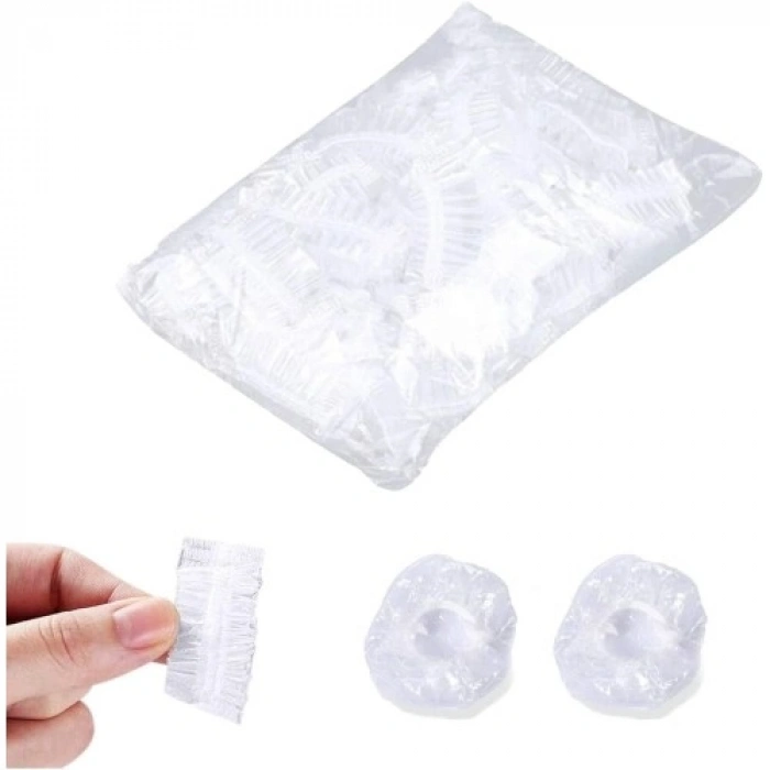 Su Geçirmez Tek Kullanımlık Kulak Örtüsü 100 Adet