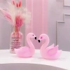 Led Işıklı Flamingo Masa Lambası