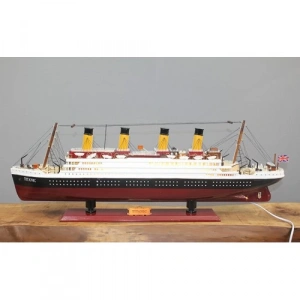 Ahşap Titanik Gemisi Ledli