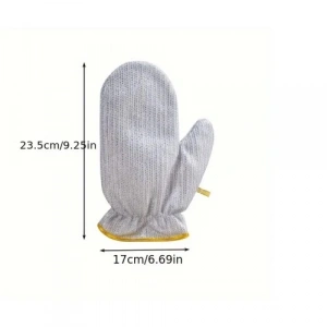 Alüminyum Folyo Yüzeyli Çok Amaçlı Bulaşık ve Fırın Eldiveni