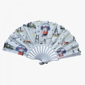 Plastik Kumaş Yelpaze 12li İstanbul