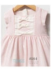 Kız Bebek Pembe Renk Mevsimlik Elbise (6-36 Ay)