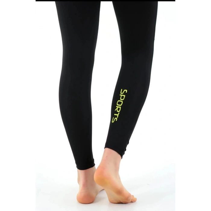 Yuksek Bel Toparlayıcı Pus Up  İnceltici Yoga Plates Spor Tayt