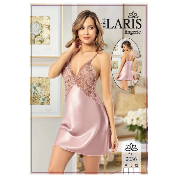 Saten Askılı Gecelik