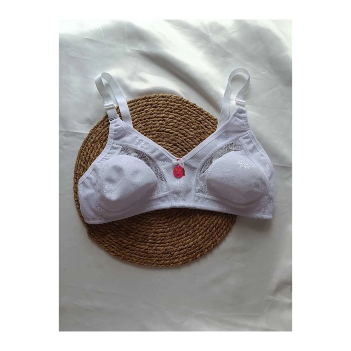 Dantel Detaylı Altı Geniş Bantlı , Ayarlanabilir Askılı , Battal Boy Toparlayıcı Sütyen