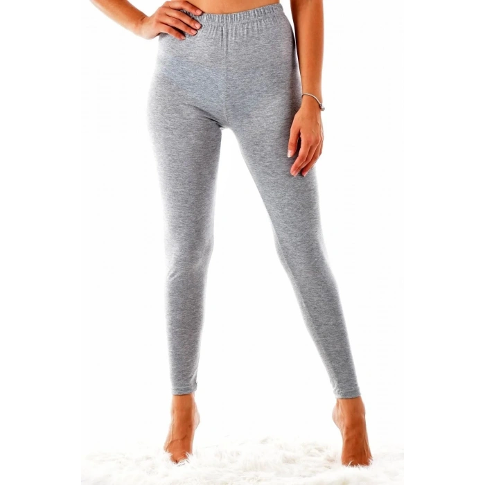 Kadın Penye Elastan Uzun Tayt