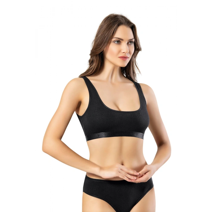 Kaşkorse Geniş Askılı Pedli Bustiyer