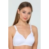 Beyaz Desteksiz Kadın Sütyen