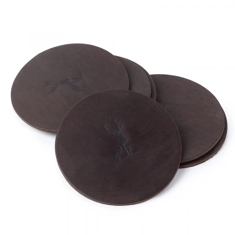 Deri Bardak Altlığı (6lı Set)