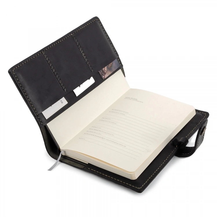 Deri Kılıflı A5 Ajanda Cepli