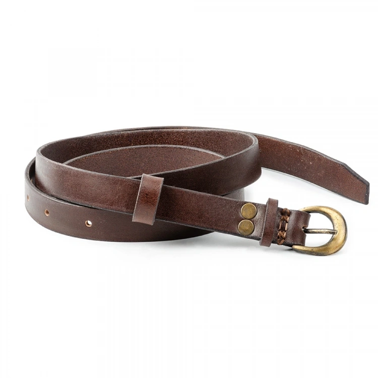 El Yapımı Bayan Deri Kemer V4