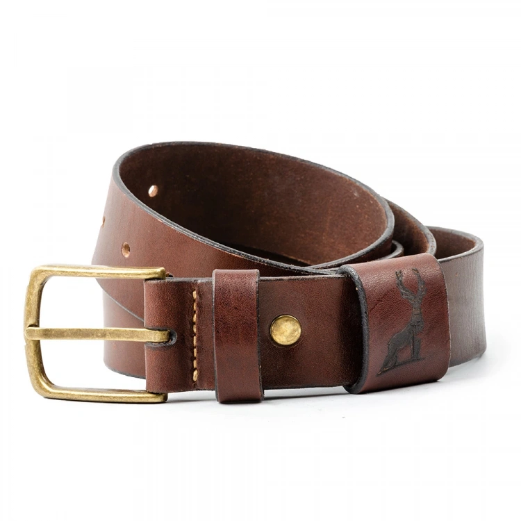 El Yapımı Erkek Deri Kemer V6