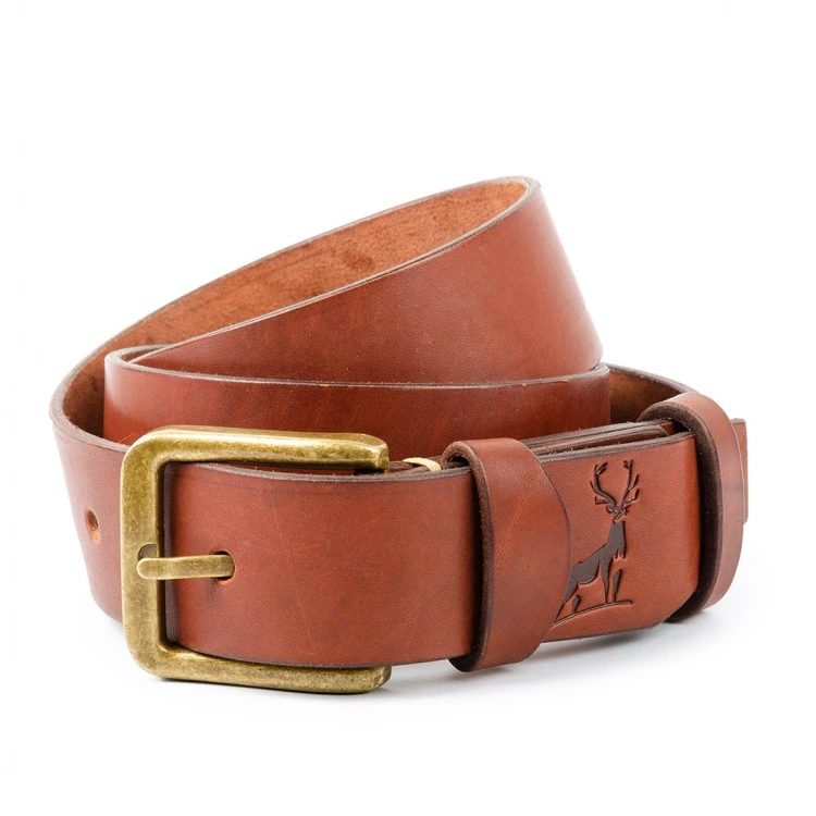 El Yapımı Erkek Deri Kemer V8