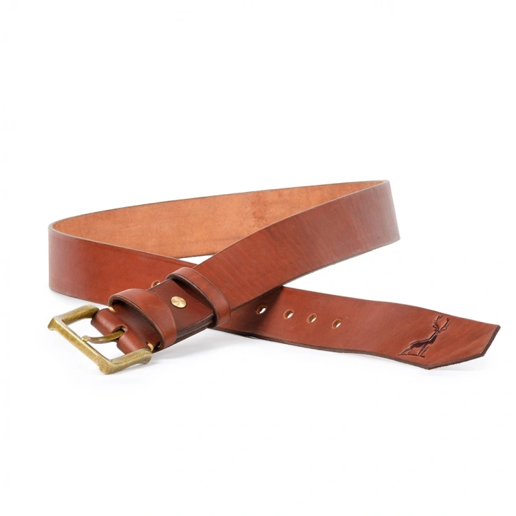 El Yapımı Erkek Deri Kemer V8