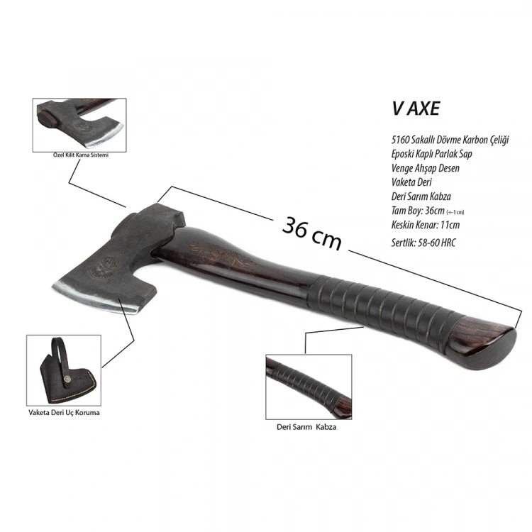 V Axe 36 cm Kamp Baltası