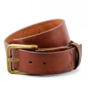 El Yapımı Erkek Deri Kemer V7