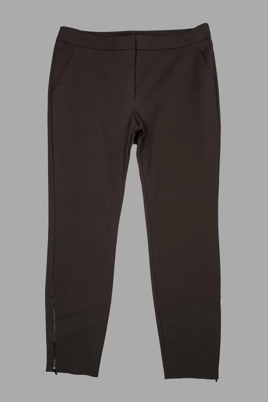 Mango Likralı Fermuarlı Paçalı Pantolon