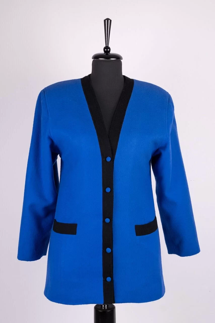 Özel Dikim Şeritli Blazer Ceket